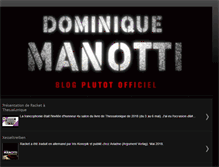 Tablet Screenshot of dominiquemanotti.com